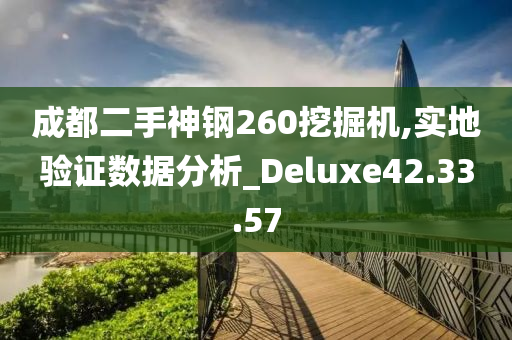 成都二手神钢260挖掘机,实地验证数据分析_Deluxe42.33.57