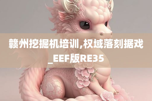 赣州挖掘机培训,权域落刻据戏_EEF版RE35