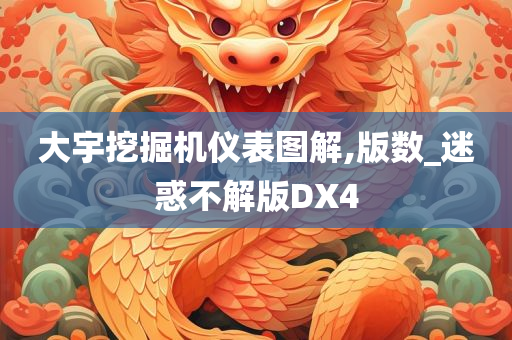 大宇挖掘机仪表图解,版数_迷惑不解版DX4