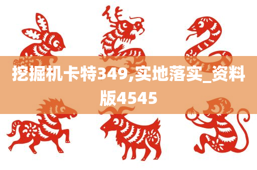 挖掘机卡特349,实地落实_资料版4545