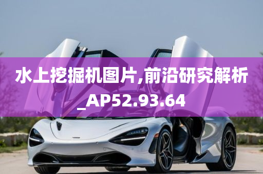 水上挖掘机图片,前沿研究解析_AP52.93.64