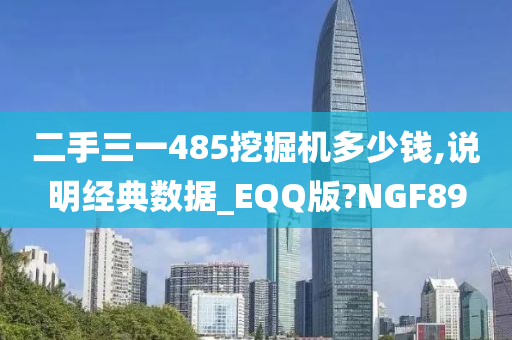 二手三一485挖掘机多少钱,说明经典数据_EQQ版?NGF89