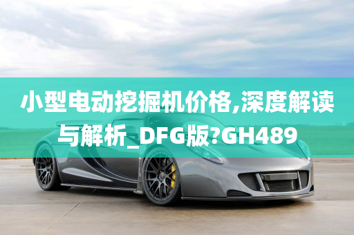 小型电动挖掘机价格,深度解读与解析_DFG版?GH489