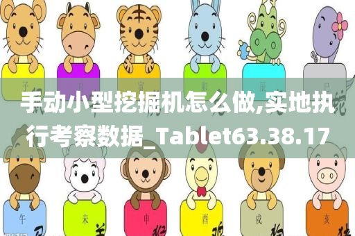 手动小型挖掘机怎么做,实地执行考察数据_Tablet63.38.17