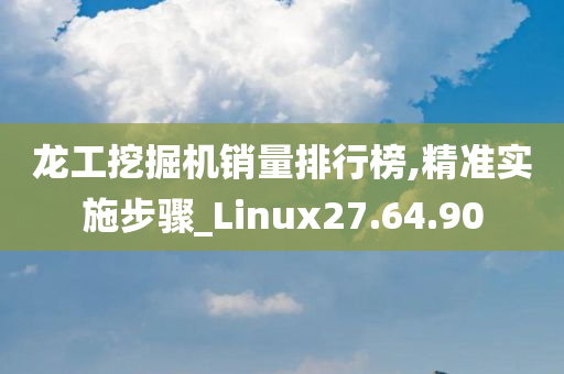 龙工挖掘机销量排行榜,精准实施步骤_Linux27.64.90