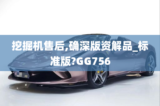 挖掘机售后,确深版资解品_标准版?GG756