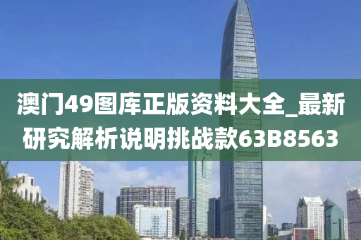 澳门49图库正版资料大全_最新研究解析说明挑战款63B8563