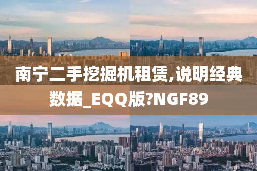 南宁二手挖掘机租赁,说明经典数据_EQQ版?NGF89