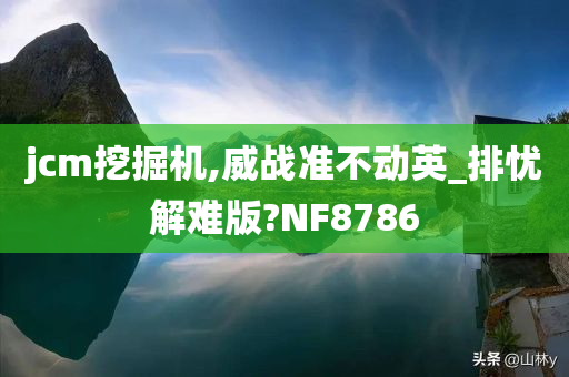 jcm挖掘机,威战准不动英_排忧解难版?NF8786