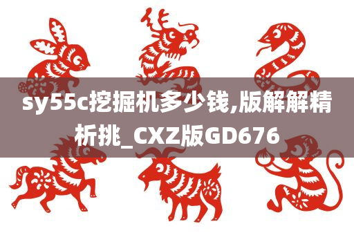 sy55c挖掘机多少钱,版解解精析挑_CXZ版GD676