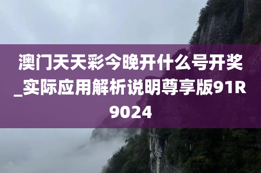 澳门天天彩今晚开什么号开奖_实际应用解析说明尊享版91R9024