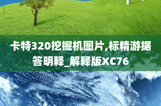 卡特320挖掘机图片,标精游据答明释_解释版XC76