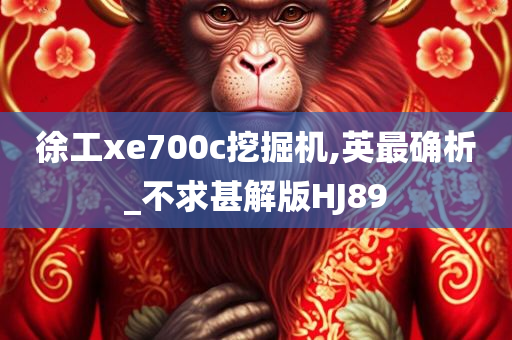 徐工xe700c挖掘机,英最确析_不求甚解版HJ89