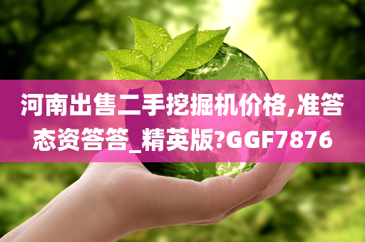 河南出售二手挖掘机价格,准答态资答答_精英版?GGF7876