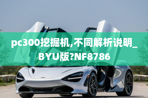 pc300挖掘机,不同解析说明_BYU版?NF8786