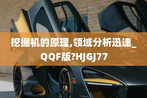 挖掘机的原理,领域分析迅速_QQF版?HJGJ77