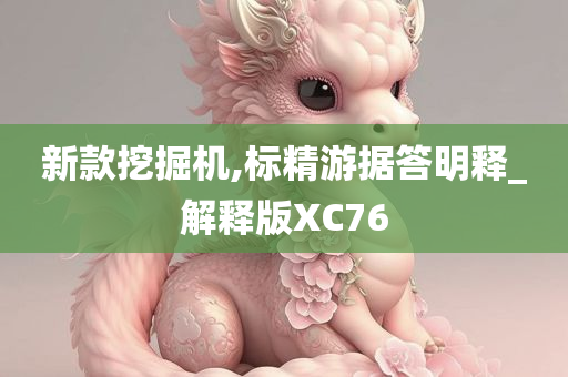 新款挖掘机,标精游据答明释_解释版XC76