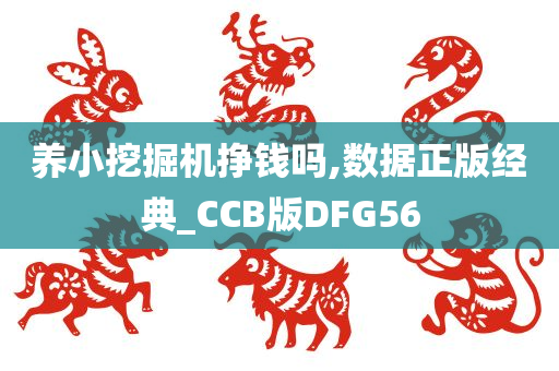 养小挖掘机挣钱吗,数据正版经典_CCB版DFG56