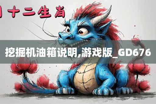 挖掘机油箱说明,游戏版_GD676