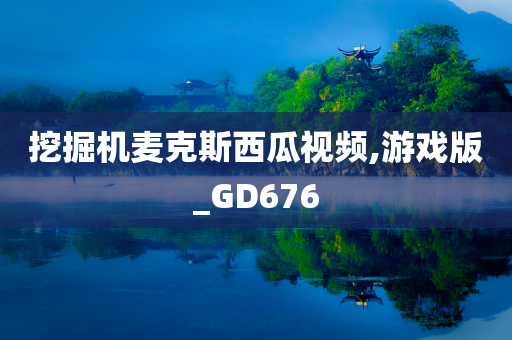 挖掘机麦克斯西瓜视频,游戏版_GD676