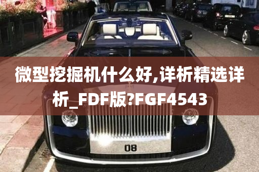 微型挖掘机什么好,详析精选详析_FDF版?FGF4543