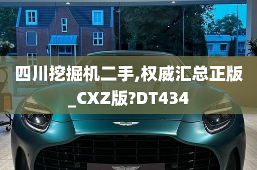 四川挖掘机二手,权威汇总正版_CXZ版?DT434