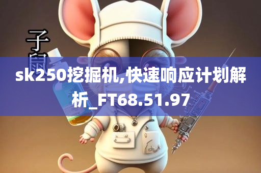 sk250挖掘机,快速响应计划解析_FT68.51.97