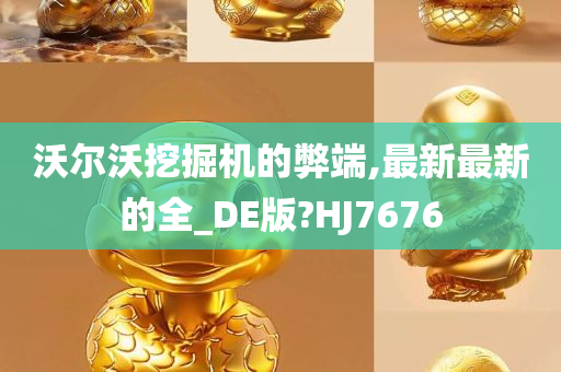 沃尔沃挖掘机的弊端,最新最新的全_DE版?HJ7676