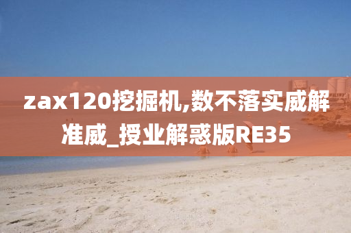 zax120挖掘机,数不落实威解准威_授业解惑版RE35