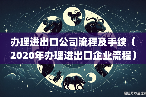 办理进出口公司流程及手续（2020年办理进出口企业流程）