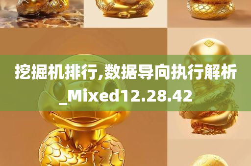 挖掘机排行,数据导向执行解析_Mixed12.28.42