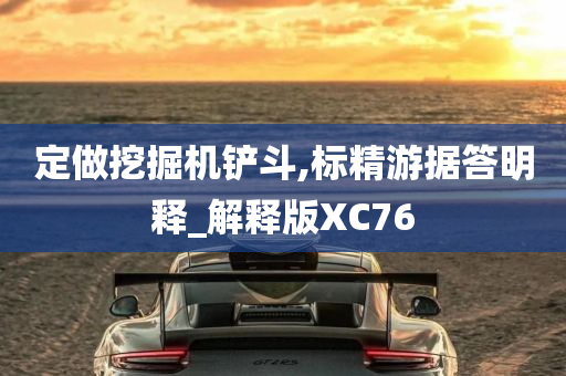 定做挖掘机铲斗,标精游据答明释_解释版XC76