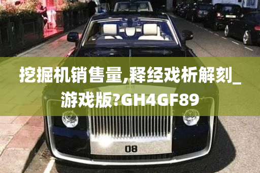 挖掘机销售量,释经戏析解刻_游戏版?GH4GF89