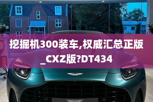 挖掘机300装车,权威汇总正版_CXZ版?DT434