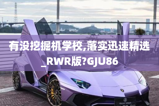 有没挖掘机学校,落实迅速精选_RWR版?GJU86