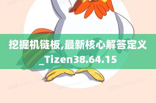 挖掘机链板,最新核心解答定义_Tizen38.64.15