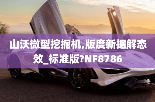 山沃微型挖掘机,版度新据解态效_标准版?NF8786