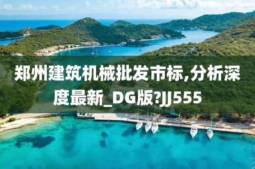 郑州建筑机械批发市标,分析深度最新_DG版?JJ555