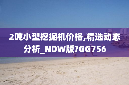 2吨小型挖掘机价格,精选动态分析_NDW版?GG756