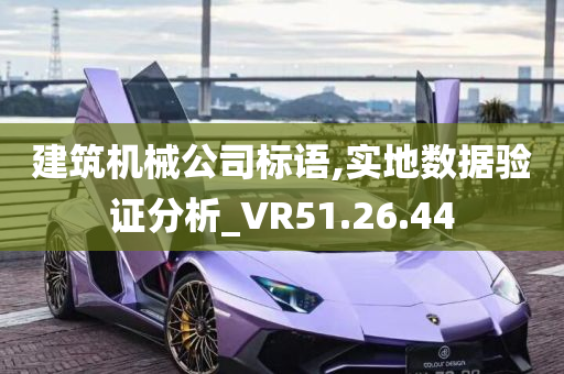 建筑机械公司标语,实地数据验证分析_VR51.26.44