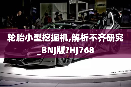 轮胎小型挖掘机,解析不齐研究_BNJ版?HJ768