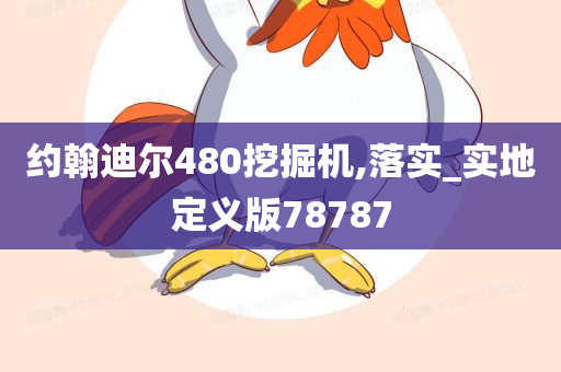 约翰迪尔480挖掘机,落实_实地定义版78787