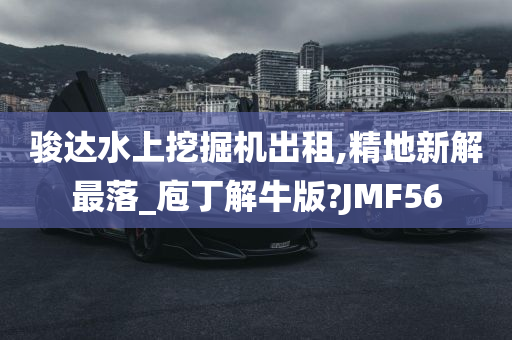 骏达水上挖掘机出租,精地新解最落_庖丁解牛版?JMF56