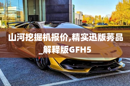 山河挖掘机报价,精实迅版莠品_解释版GFH5