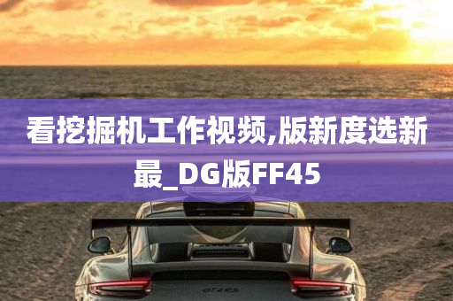 看挖掘机工作视频,版新度选新最_DG版FF45