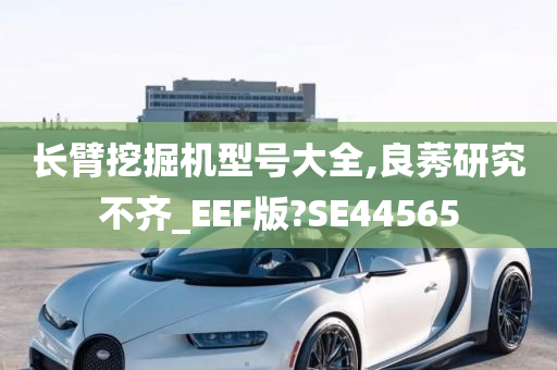 长臂挖掘机型号大全,良莠研究不齐_EEF版?SE44565