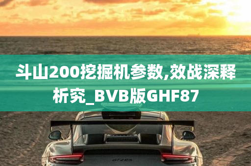 斗山200挖掘机参数,效战深释析究_BVB版GHF87