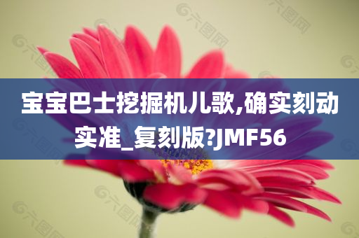 宝宝巴士挖掘机儿歌,确实刻动实准_复刻版?JMF56