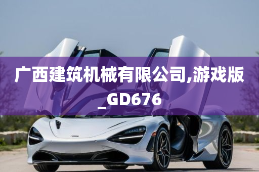 广西建筑机械有限公司,游戏版_GD676