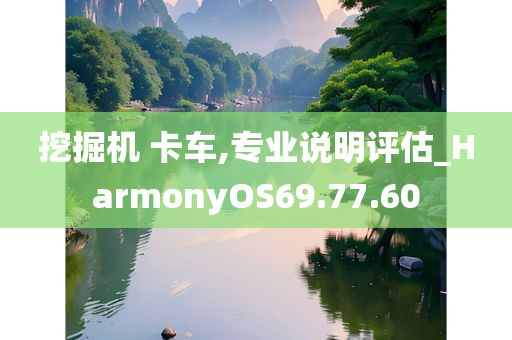 挖掘机 卡车,专业说明评估_HarmonyOS69.77.60